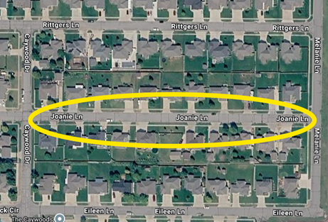 Joanie Lane Pavement Repair - News Image